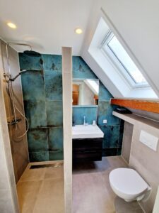 Badkamer klein - vakantieboerderij Groenlo